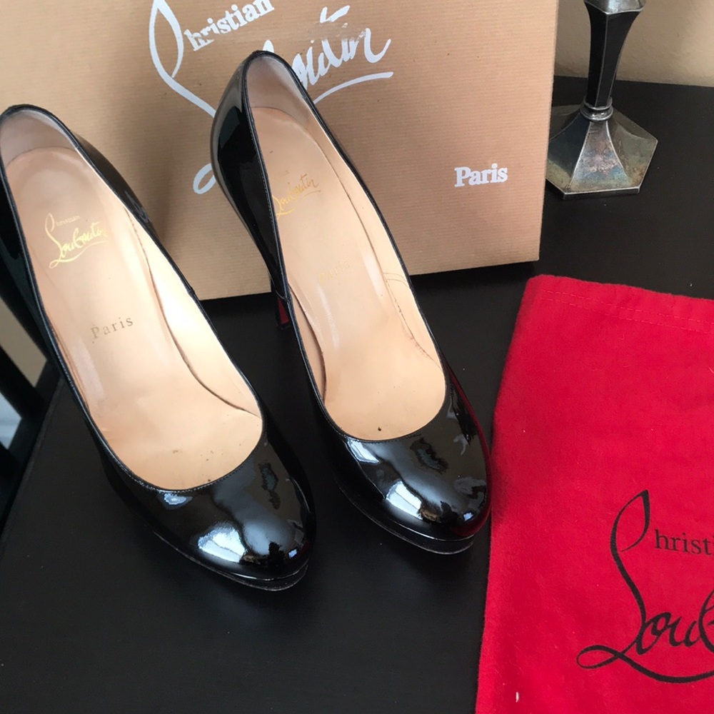 Christian Louboutin Bianca 140 Patent Calf